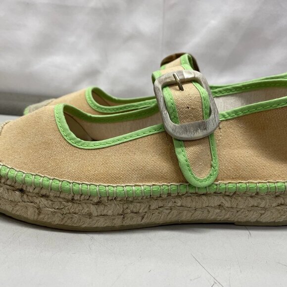 Free People “Surfside” Mary Jane Espadrilles – Women’s 7.5, Salted Lime (NWOB) - Picture 4 of 5